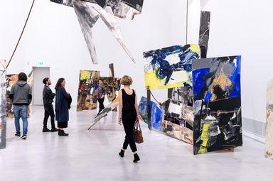 Installationsansicht, Emilio Vedova, © Harry Schnitger