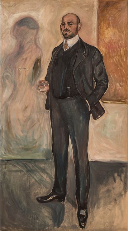 Edvard Munch, Porträt Walther Rathenau, 1907, Foto: © Sammlung Stiftung Stadtmuseum Berlin,/ Oliver Ziebe, Berlin Edvard Munch, Porträt Walther Rathenau, 1907, Foto: © Sammlung Stiftung Stadtmuseum Berlin,/ Oliver Ziebe, Berlin