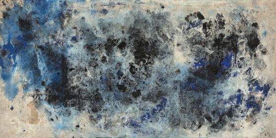 Fred Thieler, Erzählung für W. Turner, 1962, © VG Bild-Kunst, Bonn 2025