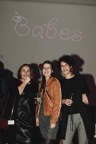 Eröffnung von "Raphaela Vogel. Son of a Witch" in der Berlinischen Galerie im Rahmen von Videoart at Midnight, 29.11.2018, Foto: Pauline Ruthe Eröffnung von "Raphaela Vogel. Son of a Witch" in der Berlinischen Galerie im Rahmen von Videoart at Midnight, 29.11.2018, Foto: Pauline Ruthe