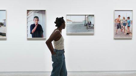 Eröffnung der Ausstellung "Fotografierte Ferne. Fotografen auf Reisen (1880–2015)" in der Berlinischen Galerie, 18.5.2017, Foto: Harry Schnitger