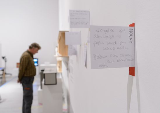 Eröffnung der Ausstellung "Andreas Greiner. Agentur des Exponenten", GASAG Kunstpreis 2016 in der Berlinischen Galerie, 14.9.2016, Foto: Harry Schnitger