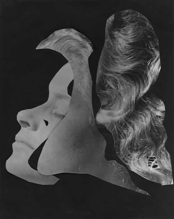Raoul Hausmann, Le portrait corrigé (Das berichtigte Porträt), 1946/47, MACHV – Château de Rochechouart, © VG Bild-Kunst, Bonn 2025, Repro: © MACHV – Château de Rochechouart und Berlinische Galerie/Anja Elisabeth Witte