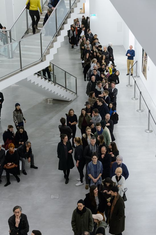 Eröffnung der Ausstellung "John Bock. Im Moloch der Wesenspräsenz", 2017, Foto: Harry Schnitger