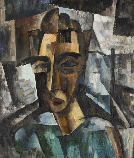 Raoul Hausmann, Ohne Titel (Hannah Höch), um 1916, Privatsammlung, © VG Bild-Kunst, Bonn 2025, Repro: © Gudrun de Maddalena
