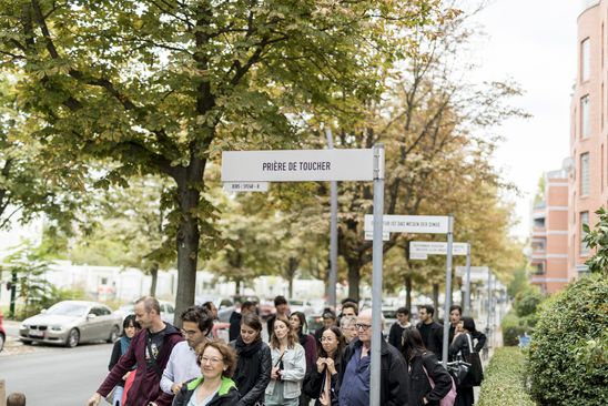 One Day Festival "Out Now! Art in Public Space" in der Berlinischen Galerie, 15.9.2018, Foto: Frank Sperling