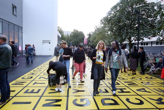 Eröffnung der Ausstellung "Dada Afrika. Dialog mit dem Fremden" in der Berlinischen Galerie, 4.8.2016, Foto: Amin Akhtar