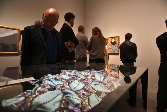 Eröffnung der Ausstellung "Wien Berlin. Kunst zweier Metropolen" in der Berlinischen Galerie, 23.10.2013, Foto: Amin Akhtar