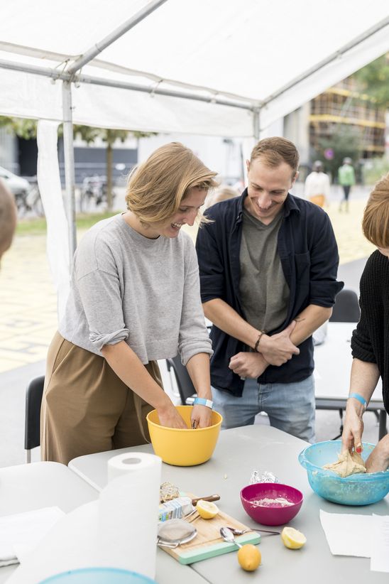 One Day Festival "Out Now! Art in Public Space" in der Berlinischen Galerie, 15.9.2018, Foto: Frank Sperling