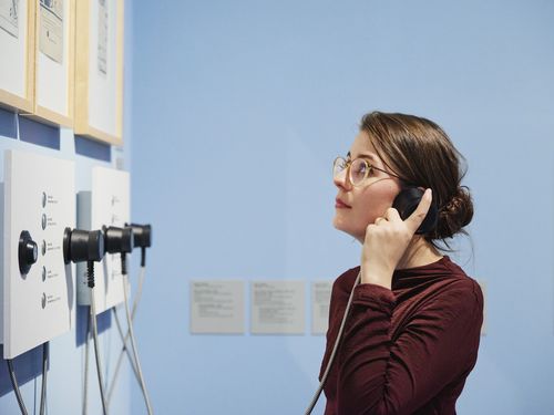 Preview zur Ausstellung "Freiheit. Die Kunst der Novembergruppe 1918–1935", 7.11.2018, Foto: Hannes Wiedemann Preview zur Ausstellung "Freiheit. Die Kunst der Novembergruppe 1918–1935", 7.11.2018, Foto: Hannes Wiedemann