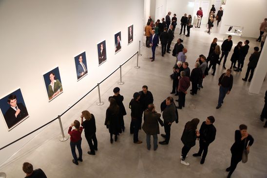 Eröffnung der Ausstellungen "Max Beckmann und Berlin" und "Das sind wir. Porträtfotografie 1996 bis 2013" in der Berlinischen Galerie, 19.11.2015, Foto: Amin Akhtar