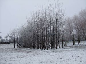 Photo: Elevated walkway, winter 2007