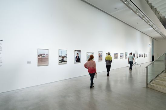 Eröffnung der Ausstellung "Fotografierte Ferne. Fotografen auf Reisen (1880–2015)" in der Berlinischen Galerie, 18.5.2017, Foto: Harry Schnitger