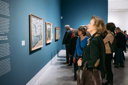 Preview des Fördervereins zur Ausstellung "Max Beckmann und Berlin", 18.11.2015, Foto: Hannes Wiedemann Preview des Fördervereins zur Ausstellung "Max Beckmann und Berlin", 18.11.2015, Foto: Hannes Wiedemann