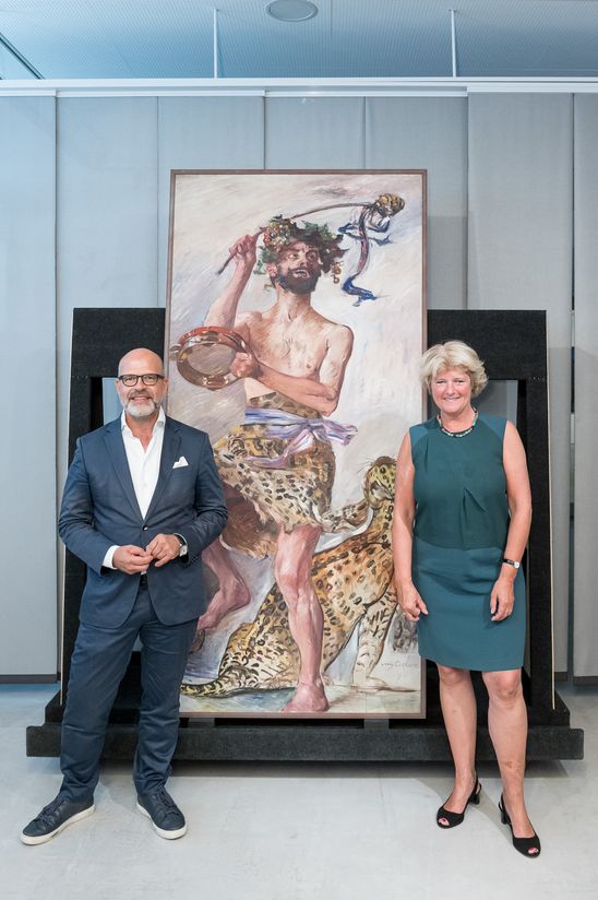 Thomas Köhler, Direktor der Berlinischen Galerie und Monika Grütters, Kulturstaatsministerin