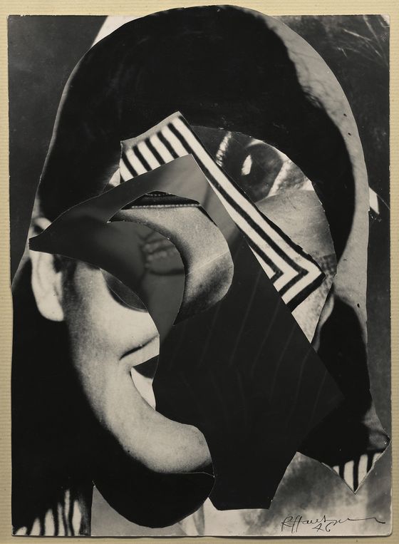 Raoul Hausmann, Frontales Porträt, 1946, Sammlung Bank Austria, © VG Bild-Kunst, Bonn 2025, Repro: © Alistair Fuller