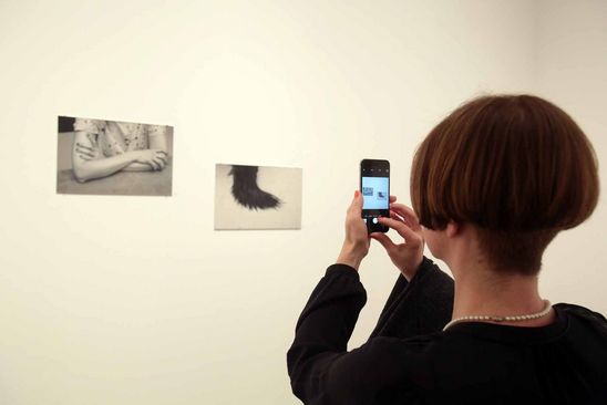 Eröffnung der Ausstellung "Heidi Specker - IN FRONT OF. Fotografien" in der Berlinischen Galerie, 10.3.2016, Foto: Amin Akhtar