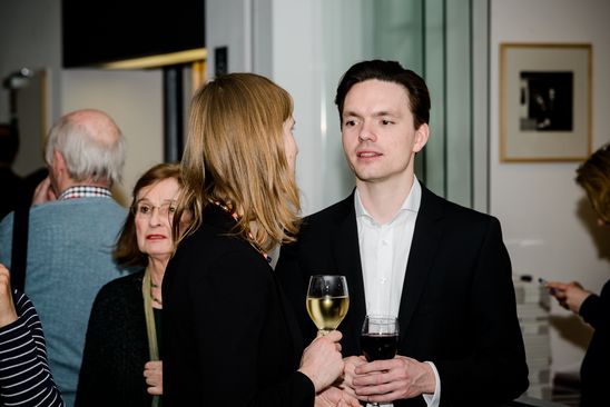 Preview der Ausstellung "Erwin Wurm. Bei Mutti" für Freund*innen der Berlinischen Galerie aus dem Förderverein, 13.4.2016, Foto: Hannes Wiedemann