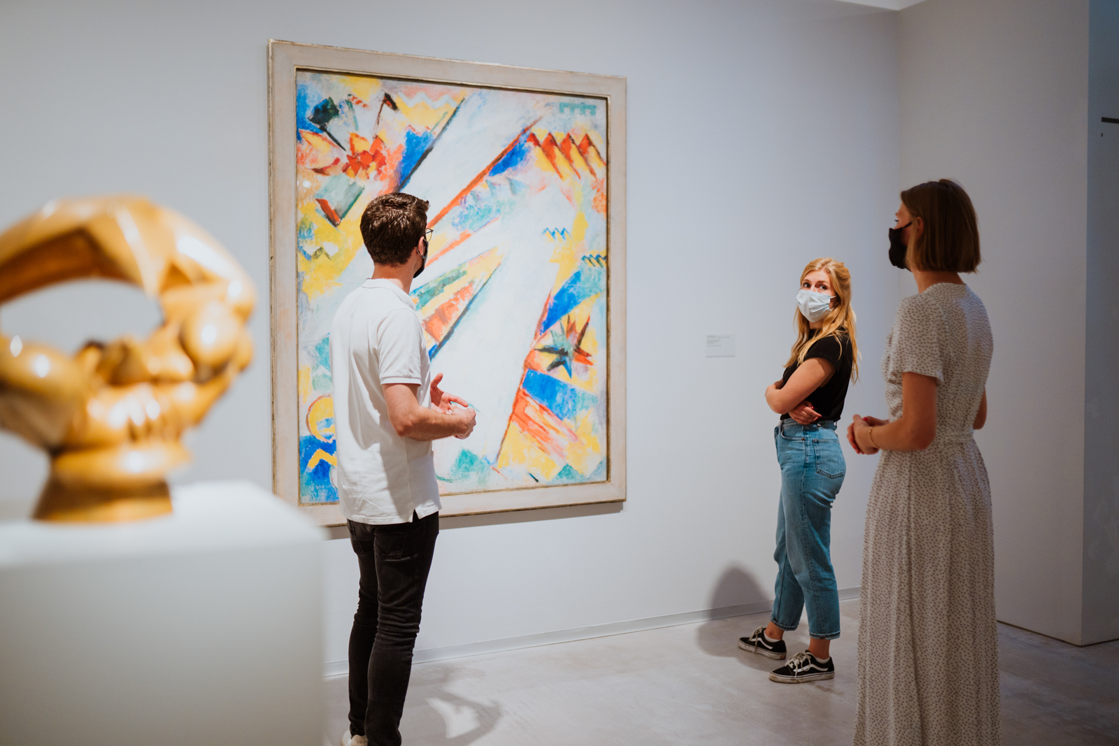 Besuch Berlinische Galerie, Foto: Oana Popa