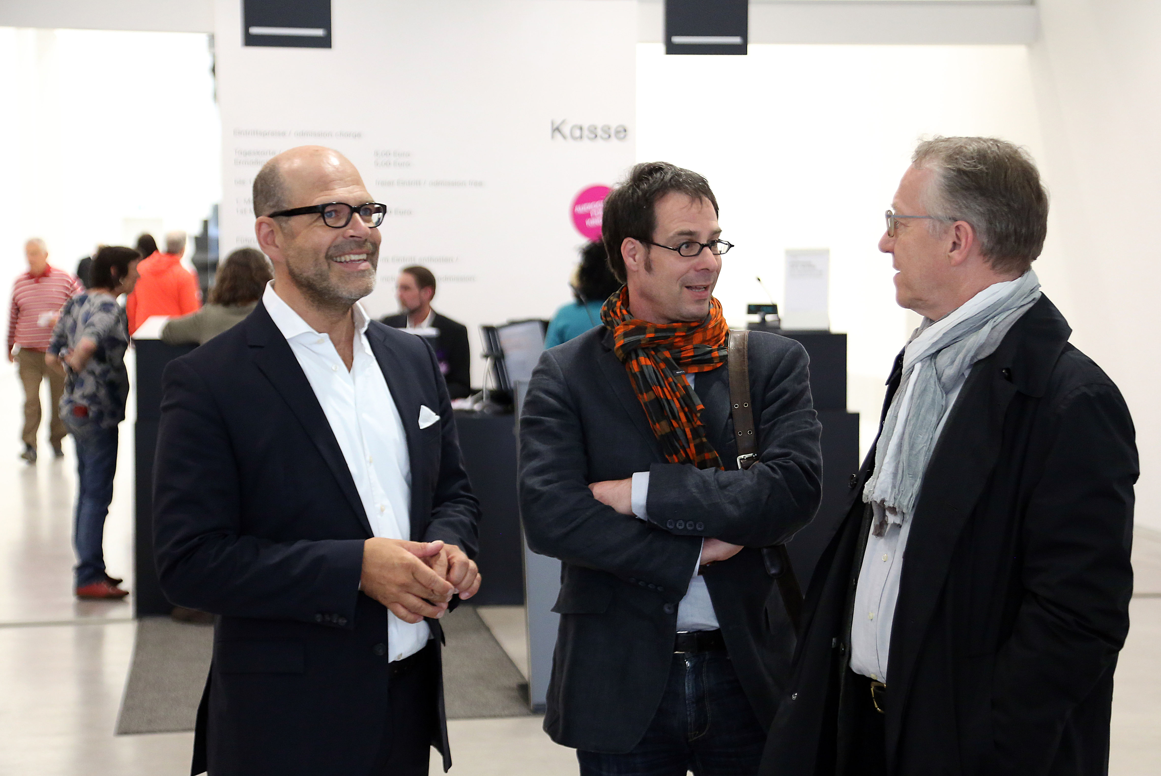 Eröffnung der Ausstellung "Ari Benjamin Meyers. Chamber Music (Vestibule)" in der Berlinischen Galerie, 27.4.2013, Foto: Jirka Jansch