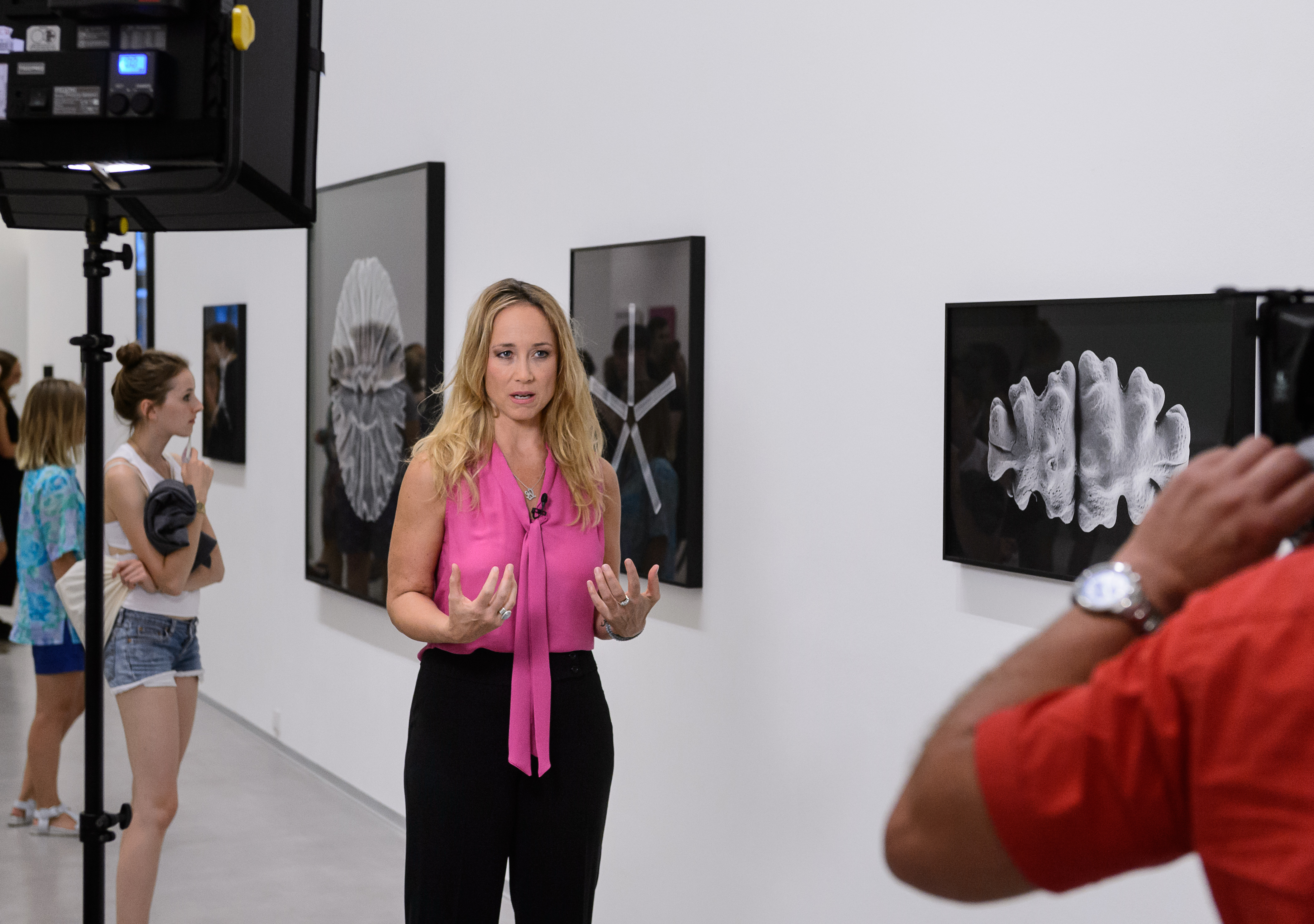 Eröffnung der Ausstellung "Andreas Greiner. Agentur des Exponenten", GASAG Kunstpreis 2016 in der Berlinischen Galerie, 14.9.2016, Foto: Harry Schnitger