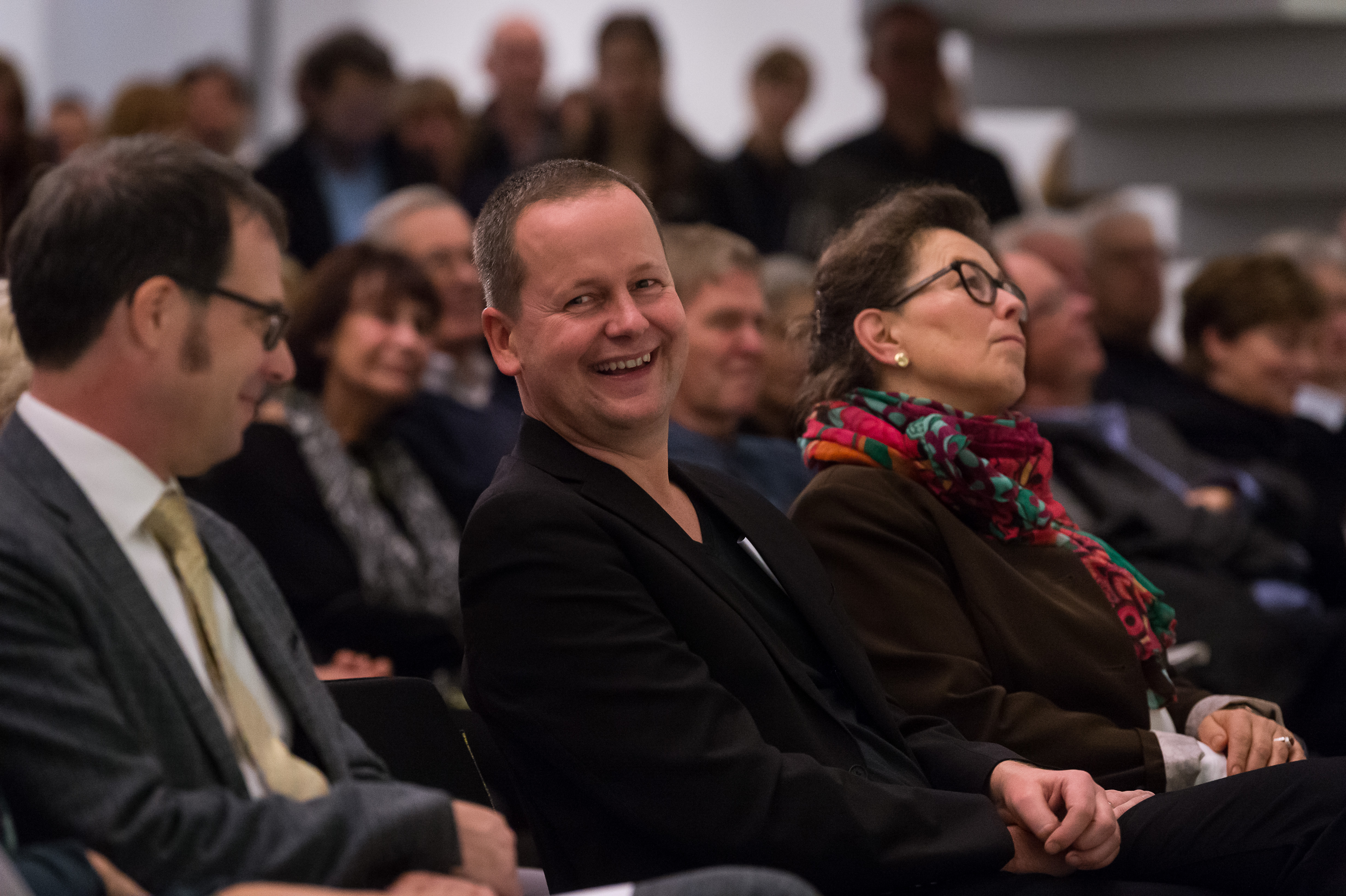 Eröffnung der Ausstellung "Freiheit. Die Kunst der Novembergruppe" in der Berlinischen Galerie, 08.11.2018, Foto: Harry Schnitger