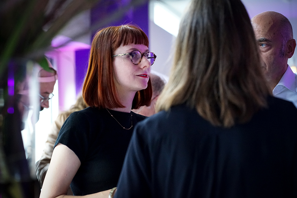 Eröffnung der Ausstellung Bettina Pousttchi. In Recent Years, 11.9.2019, Foto: Catrin Schmitt