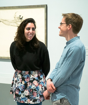 Preview zur Ausstellung "Lotte Laserstein. Von Angesicht zu Angesicht", 3.4.2019, Foto: Dovilė Aleksaitė Preview zur Ausstellung "Lotte Laserstein. Von Angesicht zu Angesicht", 3.4.2019, Foto: Dovilė Aleksaitė