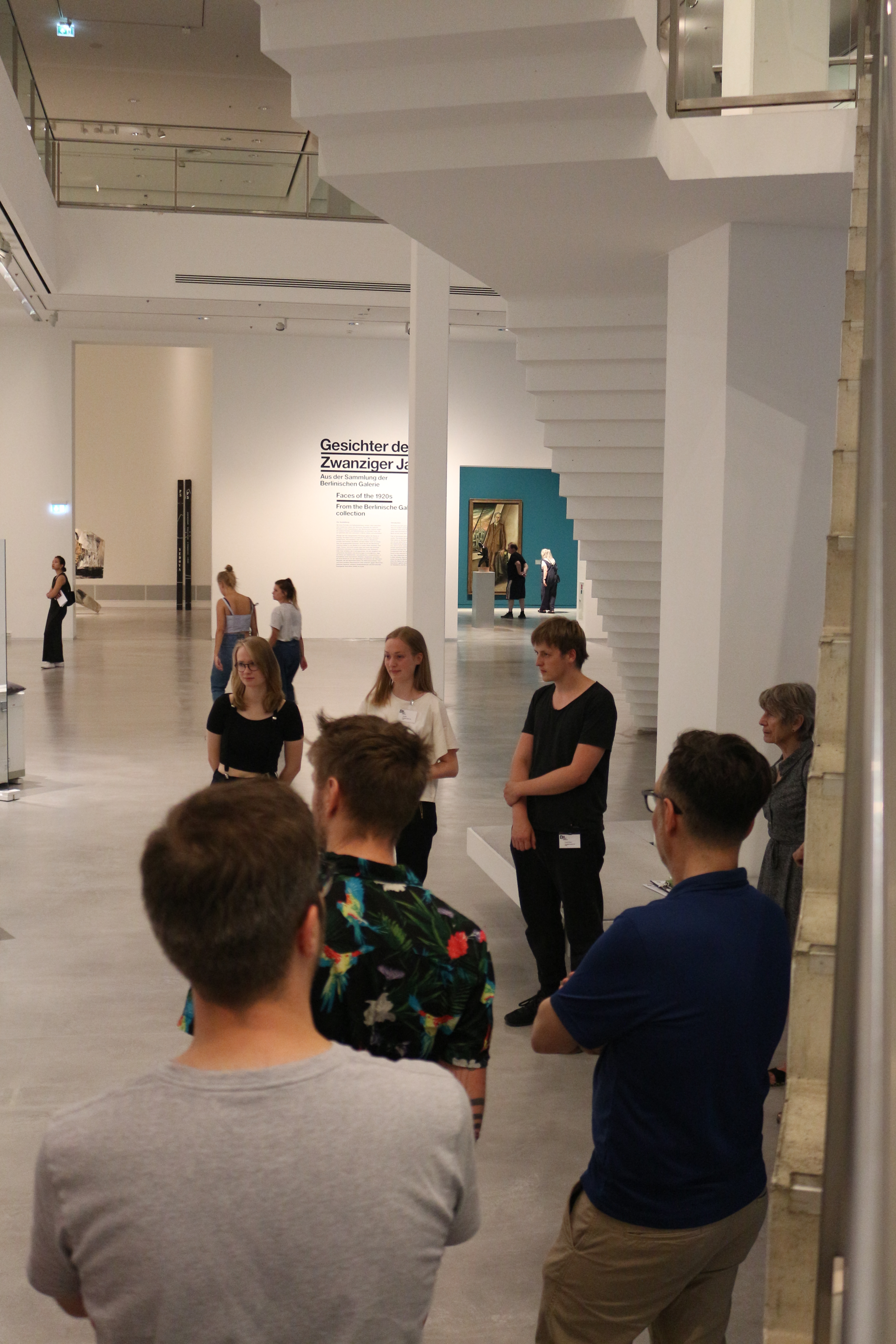 Kick-Off des FSJ-Projekts 2019 "Ich:Du. Du siehst ein Ich, das ich nicht sehe" in der Berlinischen Galerie, 12.6.2019, Foto: Martin von Piechowski