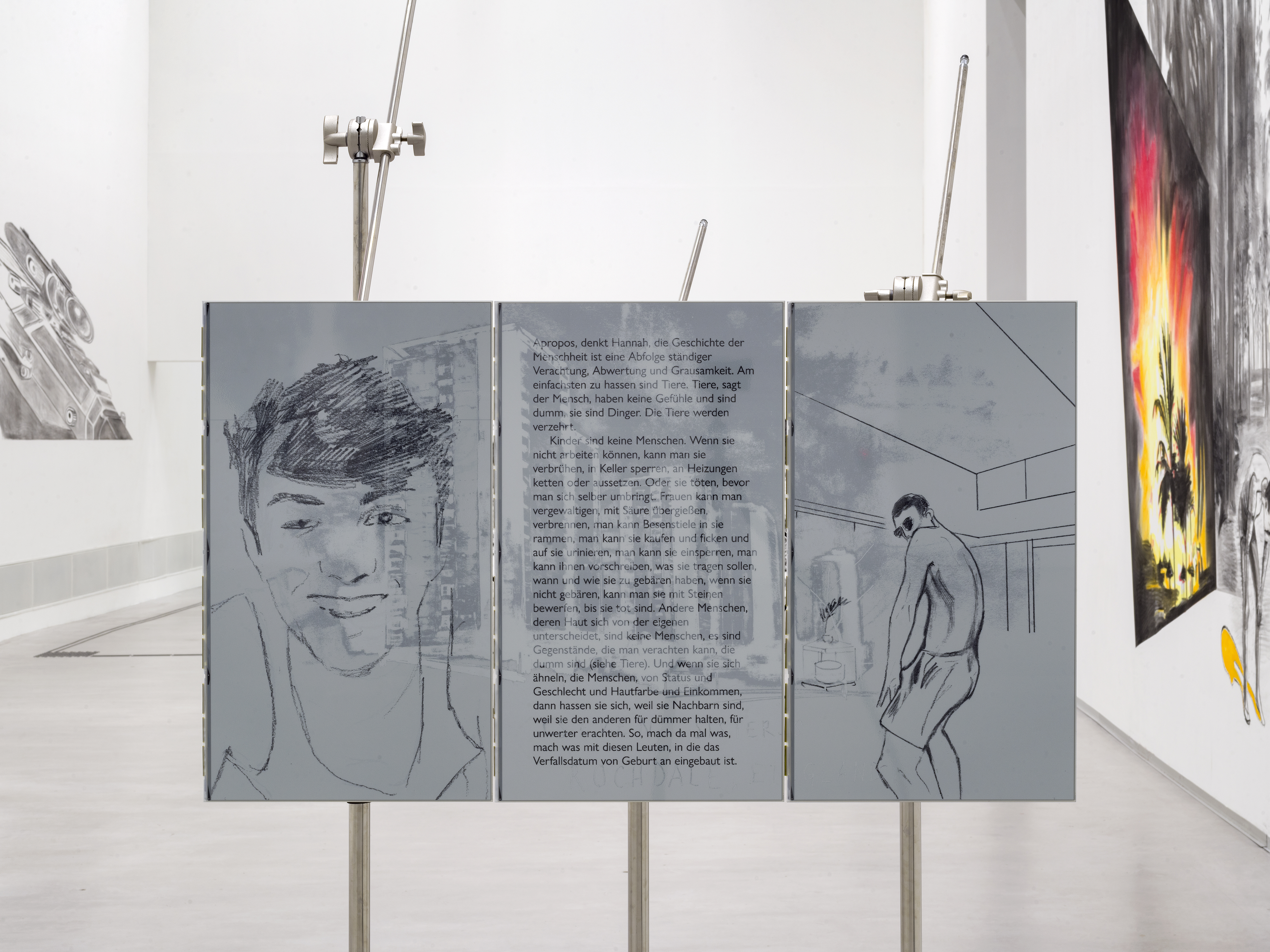 Ausstellungsansicht Marc-Bauer. The Blow-Up Regime. GASAG Kunstpreis 2020, Berlinische Galerie, Foto: © Roman März Ausstellungsansicht Marc-Bauer. The Blow-Up Regime. GASAG Kunstpreis 2020, Berlinische Galerie, Foto: © Roman März