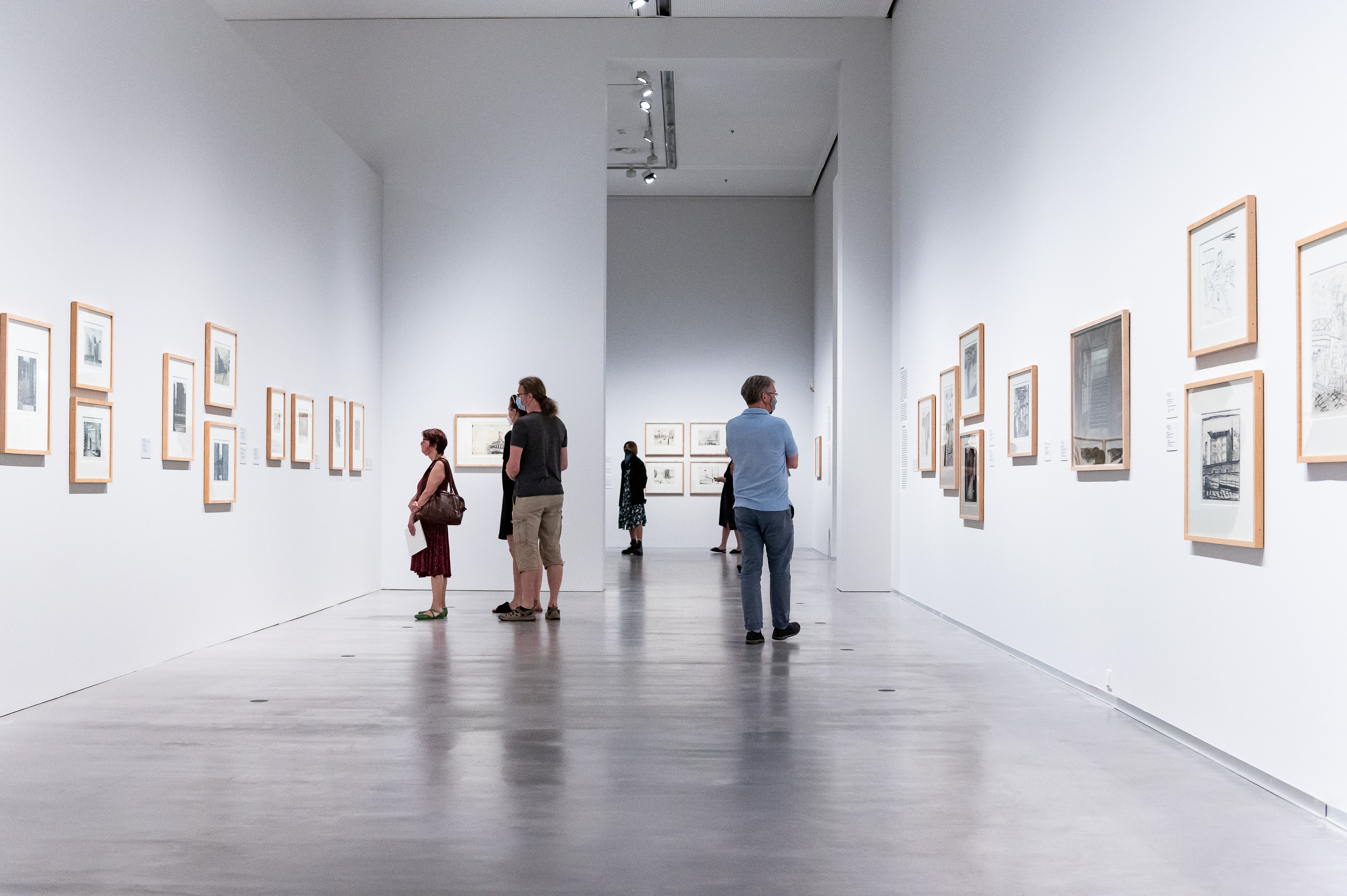 Ausstellungsansicht "Gezeichnete Stadt", Berlinische Galerie, Foto: © Harry Schnitger Ausstellungsansicht "Gezeichnete Stadt", Berlinische Galerie, Foto: © Harry Schnitger