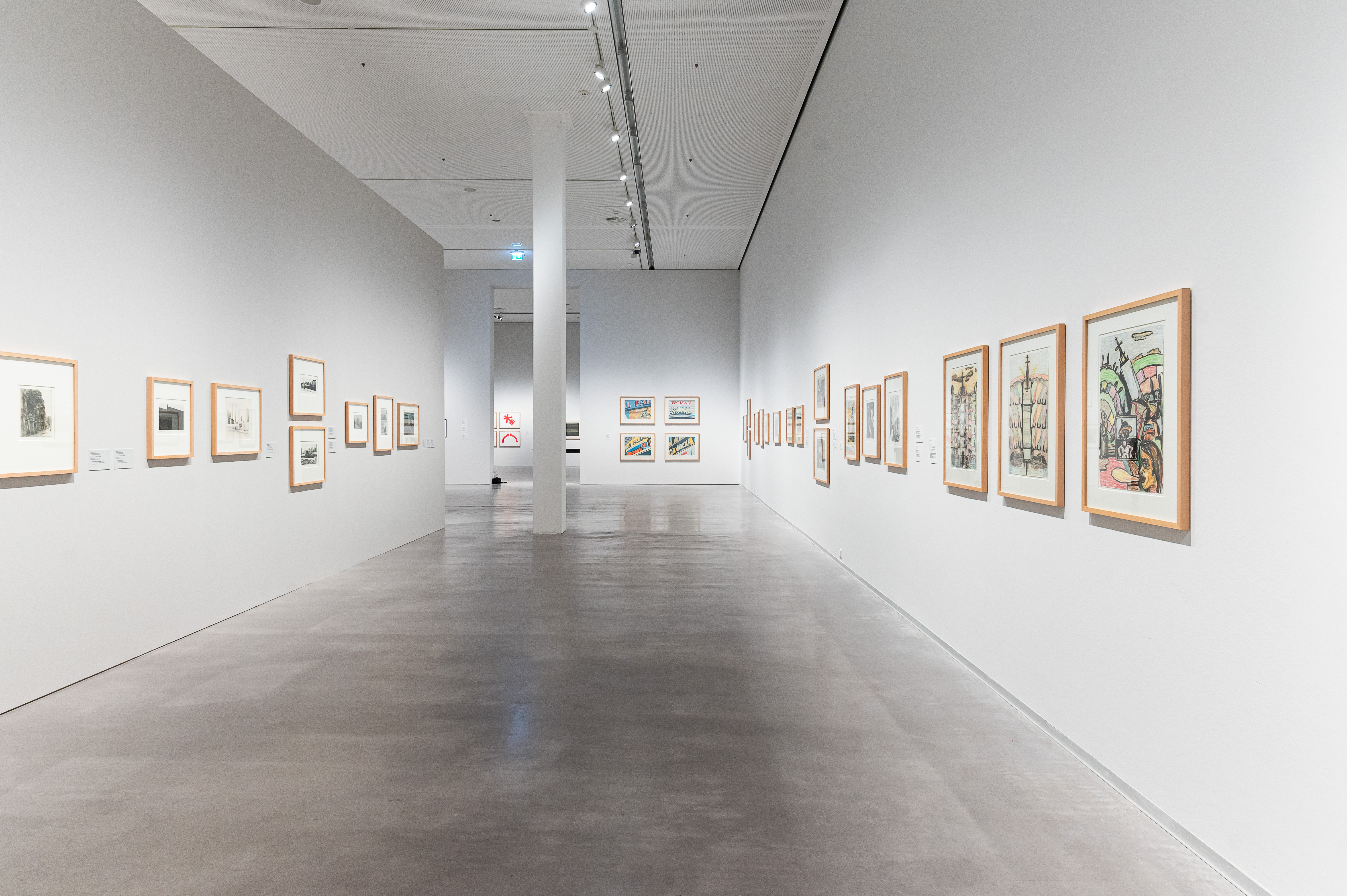 Ausstellungsansicht "Gezeichnete Stadt", Berlinische Galerie, Foto: © Harry Schnitger Ausstellungsansicht "Gezeichnete Stadt", Berlinische Galerie, Foto: © Harry Schnitger