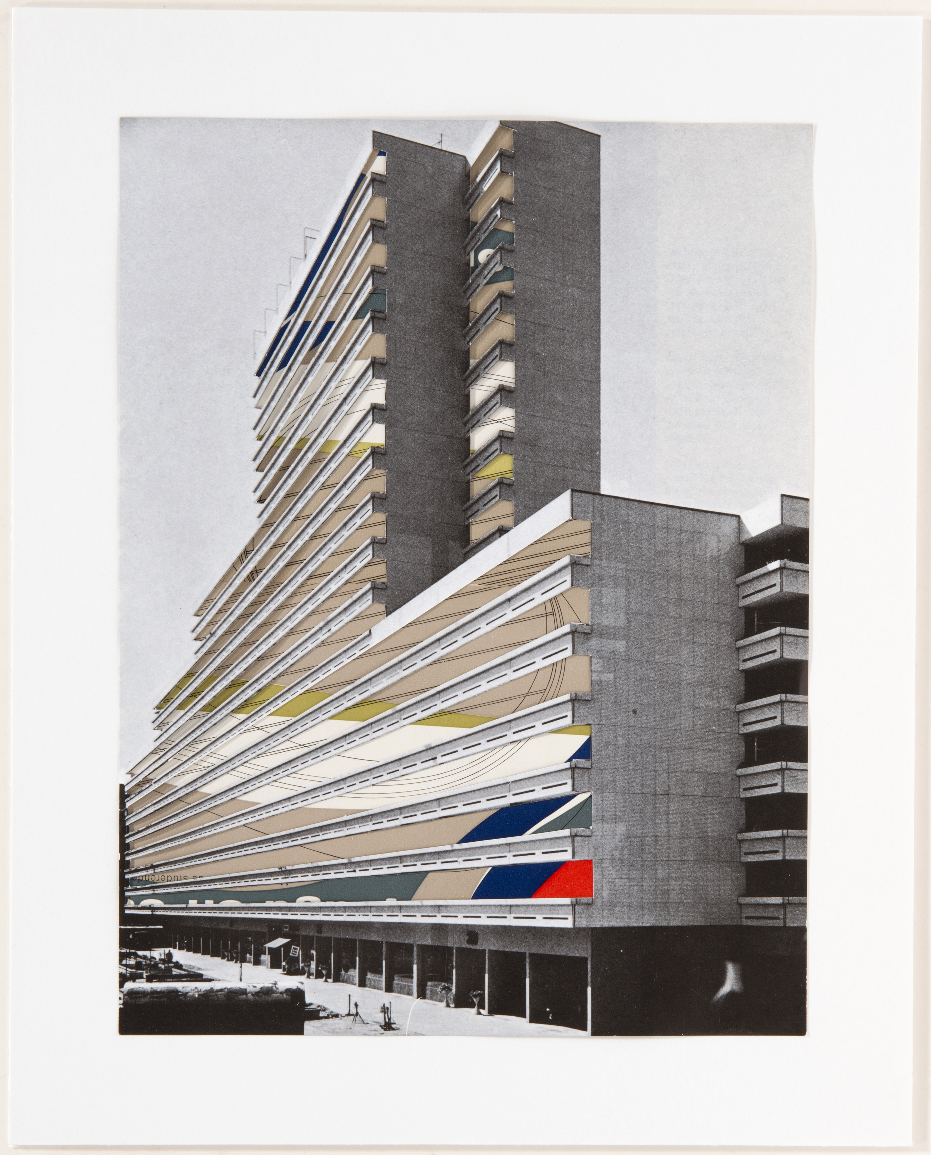 Bernd Trasberger, Haus Pfauenspiegel, 2010, Collage, 25 x 19,5 cm Bernd Trasberger, Haus Pfauenspiegel, 2010, Collage, 25 x 19,5 cm