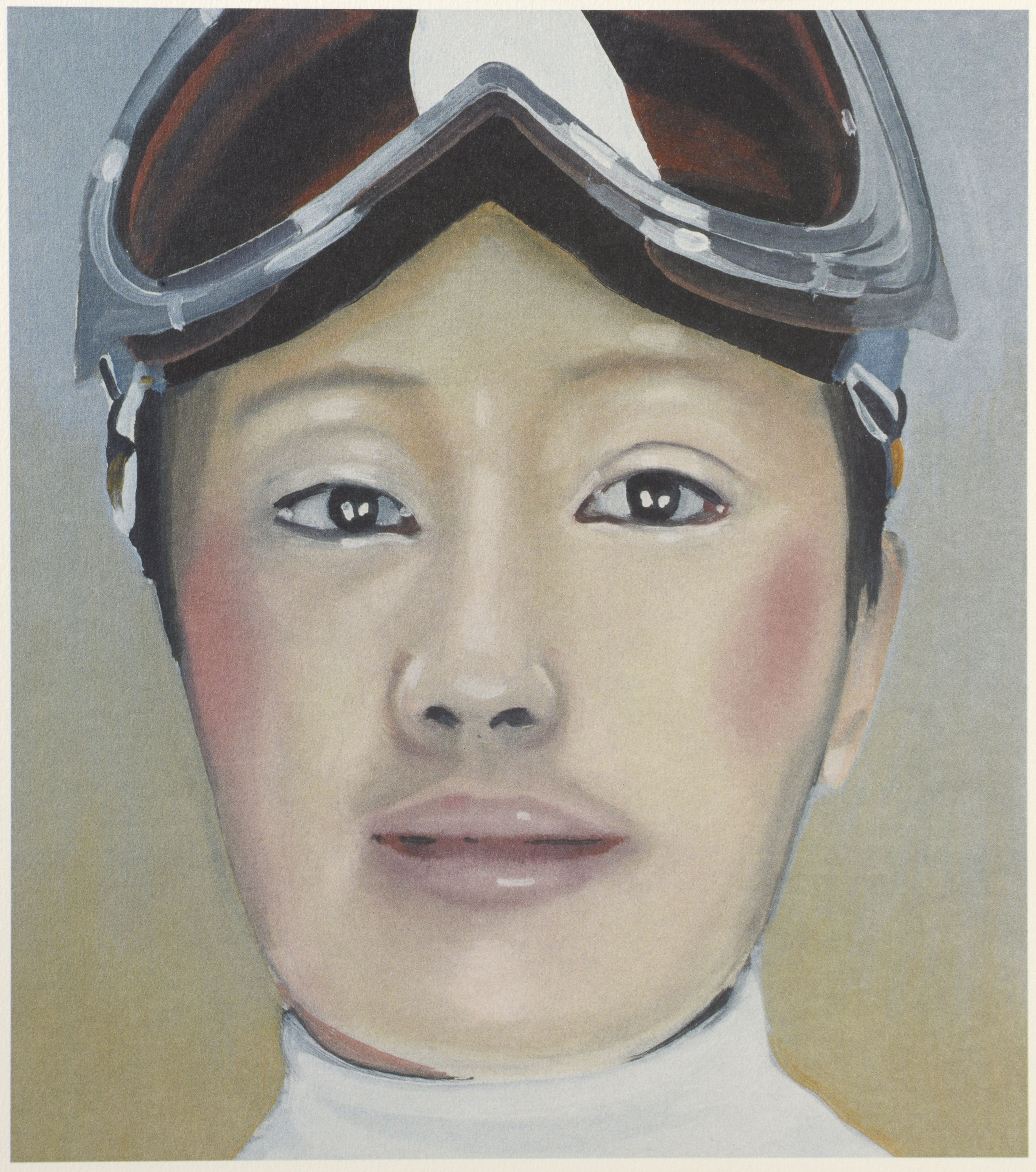 Eberhard Havekost, Snow Lounge (4tlg.), Blatt 1/4, 2000, 4-Farb-Handoffset, 35,1 x 31,1 auf 50,4 x 41 cm, Schenkung der Familienstiftung Schultz von Schacky, © Courtesy Galerie Gebr. Lehmann, Dresden, Foto: Kai-Annett Becker Eberhard Havekost, Snow Lounge (4tlg.), Blatt 1/4, 2000, 4-Farb-Handoffset, 35,1 x 31,1 auf 50,4 x 41 cm, Schenkung der Familienstiftung Schultz von Schacky, © Courtesy Galerie Gebr. Lehmann, Dresden, Foto: Kai-Annett Becker