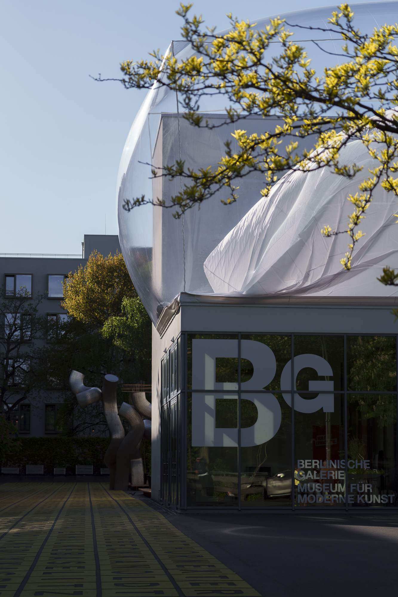 Ausstellungsansicht "Daniel Hölzl. soft cycles", Berlinische Galerie, © Clemens Poloczek