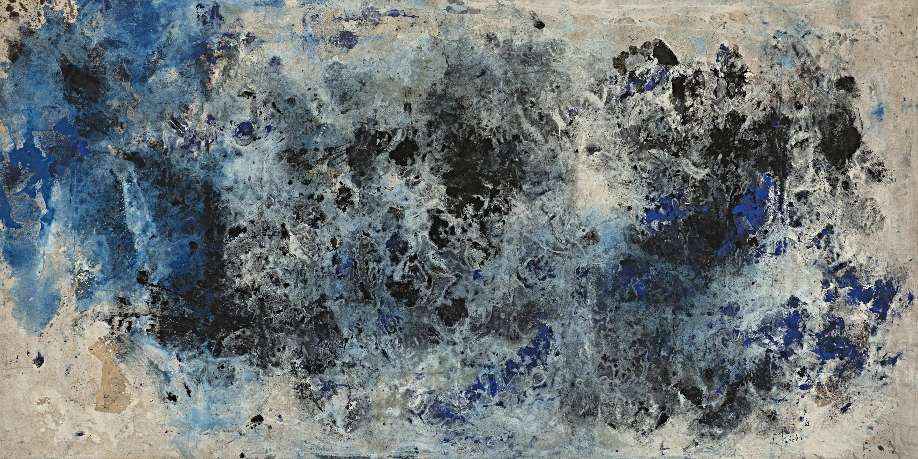 Fred Thieler, Erzählung für W. Turner, 1962, © VG Bild-Kunst, Bonn 2020 Fred Thieler, Erzählung für W. Turner, 1962, © VG Bild-Kunst, Bonn 2020