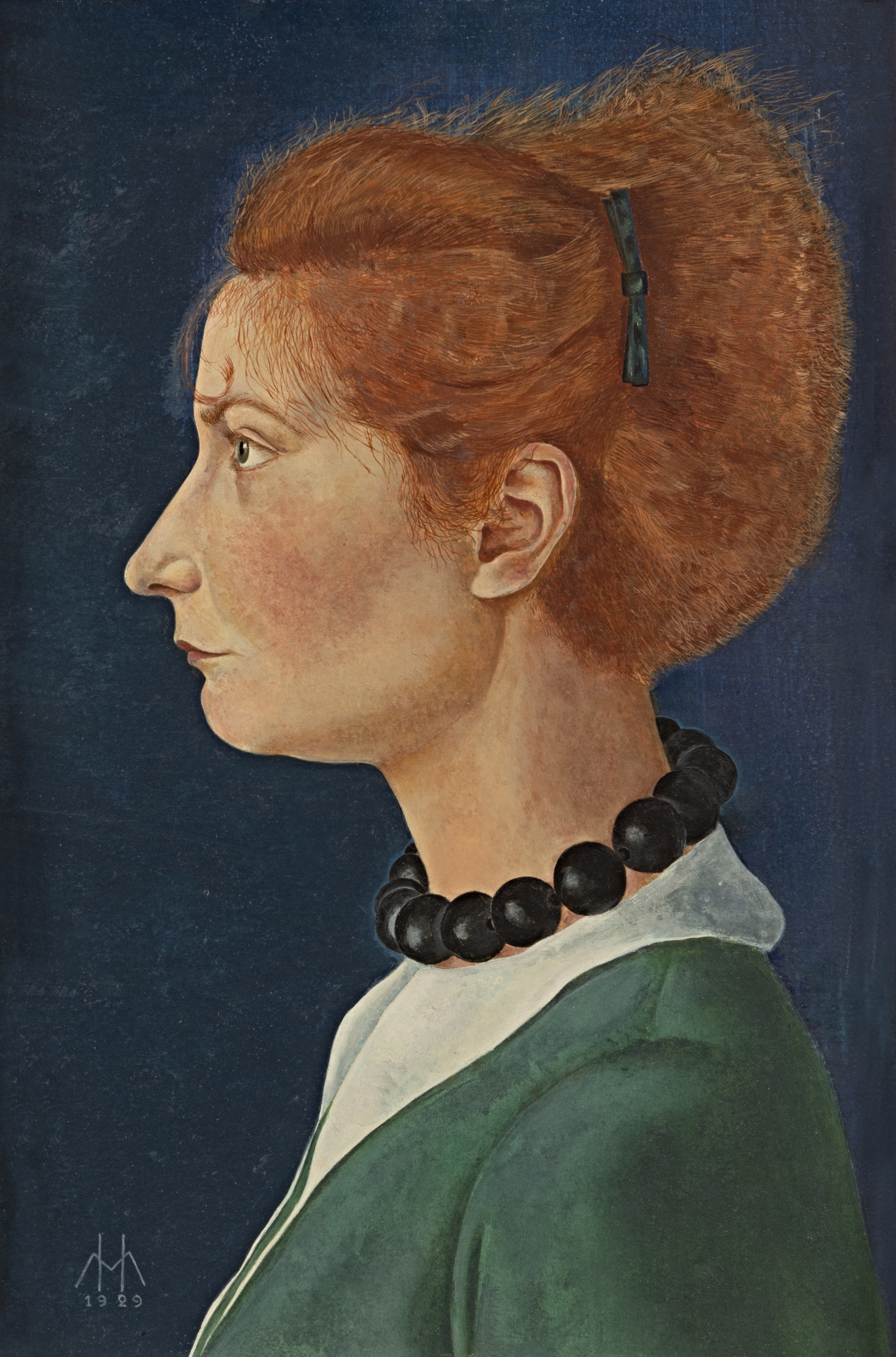 Manfred Hirzel, Portrait Rosi Mein II, 1929, © Urheberrechte am Werk erloschen Manfred Hirzel, Portrait Rosi Mein II, 1929, © Urheberrechte am Werk erloschen